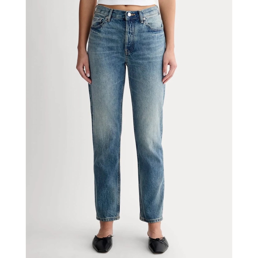 Everlane | The 90s Cheeky Jeans Straight Leg Button Fly Denim